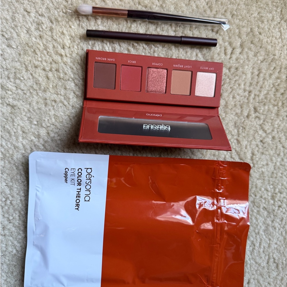 Persona Color Theory Eye Kit - Warm Copper Hues